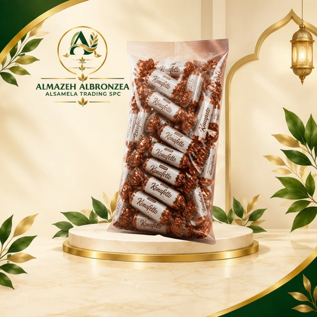 Roshen Konafetto Milk Crispy Wafer Rolls – Creamy Milk Filled Chocolate Wafer Rolls – 1kg Pack