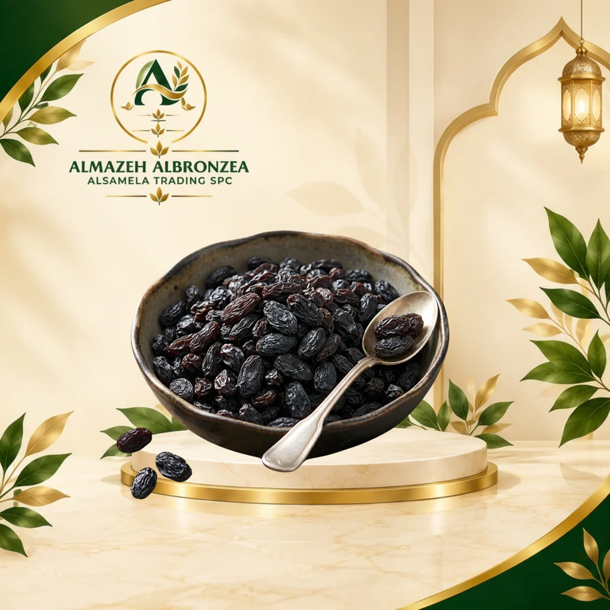 Premium Sun-Dried Black Raisins (Kali Kishmish) - 100% Natural & Nutrient-Rich | Per KG Pack