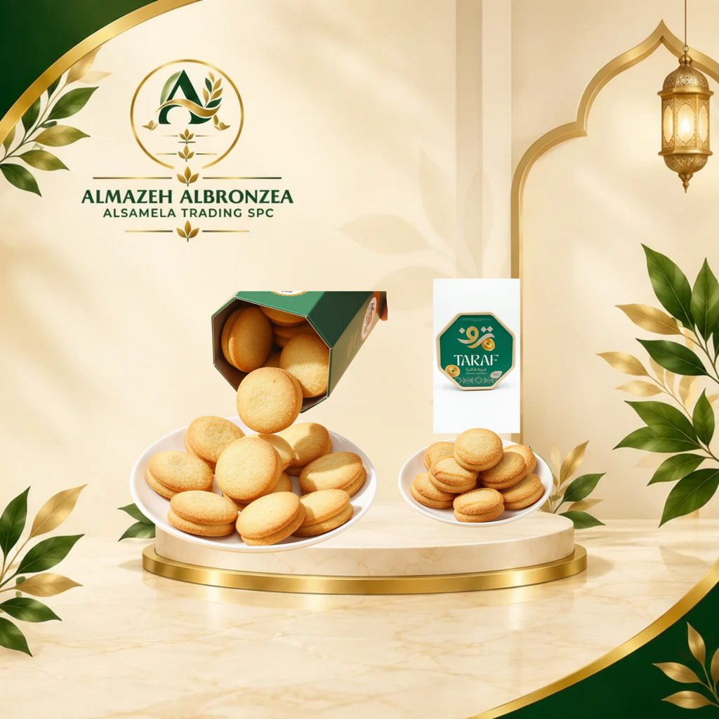 TARAF Premium Ghraybah – Traditional Arabic Shortbread Cookies