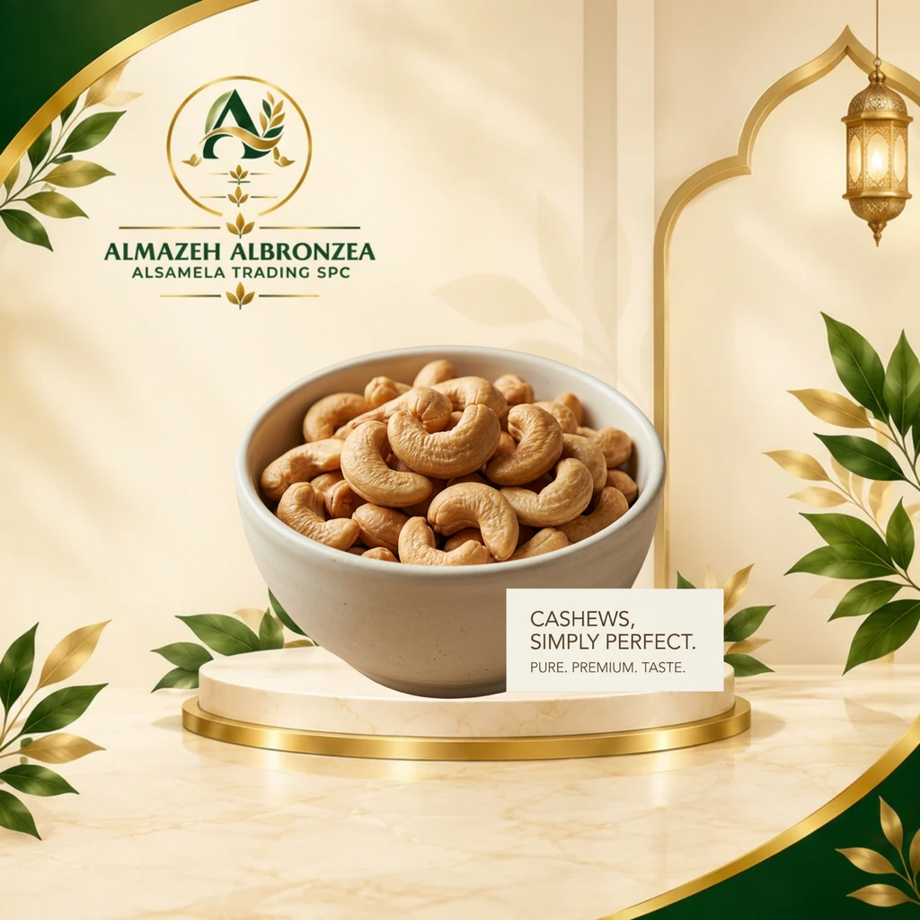 Premium Whole Raw Cashews (Kaju Giri) – Fresh & Natural 1kg Pack