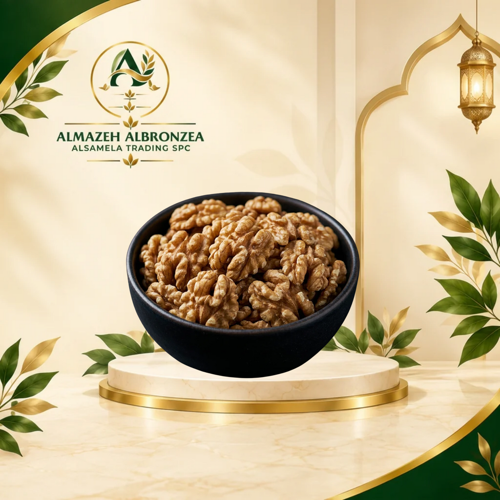 Premium Raw Walnut Kernels (Akhrot Giri) - 1KG Pack | Fresh & Organic