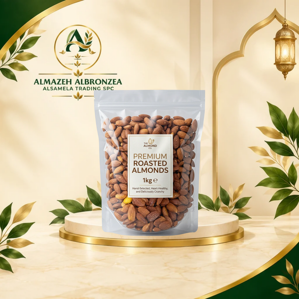 Premium Raw Almonds (100% Natural Badam Giri) – 1kg