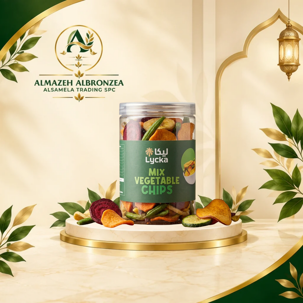 Lycka Premium Mix Vegetable Chips - Healthy & Crunchy Snack