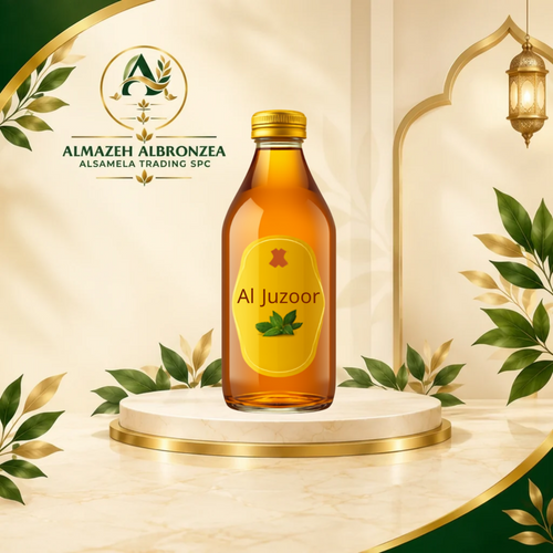 Al Juzoor Premium Mint Infused Honey (350g) – Natural Sweetener with Refreshing Mint Flavor