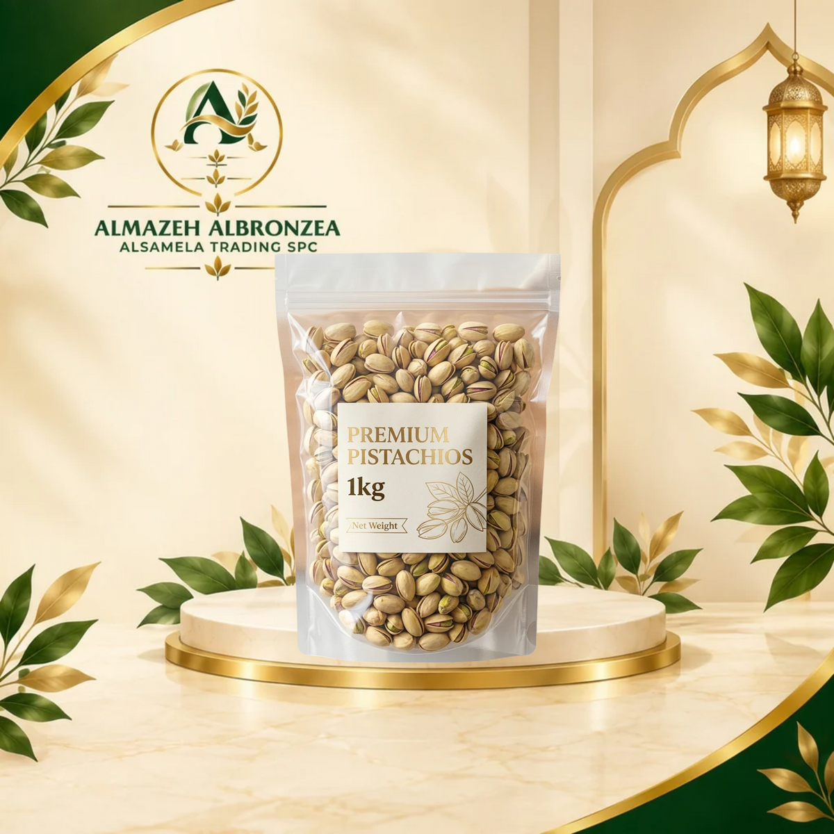 Roasted In-Shell Salted Pistachios (Pista) – Crunchy & Natural 1kg