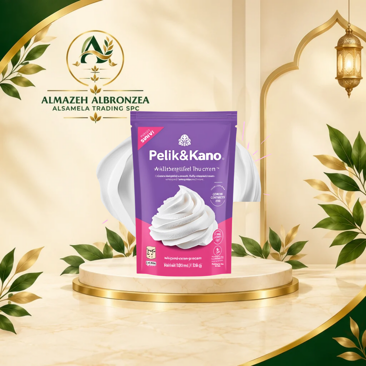 Pelik & Kano | Whipped Cream Powder |  Krem Şanti